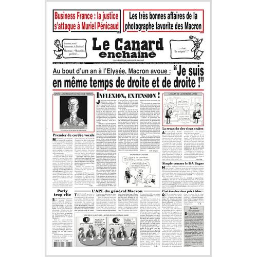 Le Canard Enchaîné 5089 : Les Très Bonnes Affaires De La Photographe Favorite Des Macron