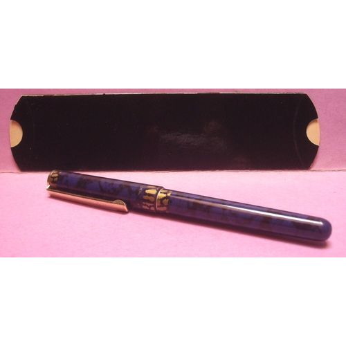 Stylo Micro Ceramic Pen - Modèle " Musk " Mcp-192 - Bleu - 0,5 Mm Korea
