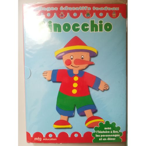Collage Toudoux Pinocchio (Histoire, Personnage À Créer Et Décor) 4/7ans