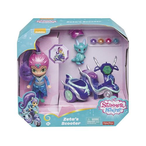 Shimmer And Shine Zeta Et Sa Moto Mattel Fhn31