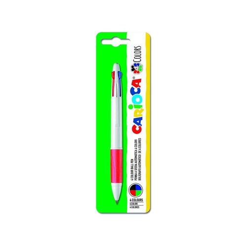 Maxi Stylo À 4 Couleurs Carioca 40145