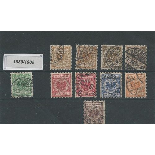 Allemagne - Empire Allemand - 1889/1900. Ref. 33.