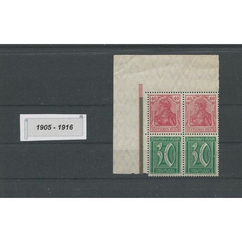 Allemagne - Erreur - 1905/1916. Ref. 52.