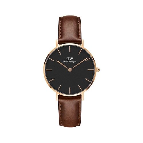 Montre Femme Daniel Wellington Petite Modèle St Mawes Marron  - Dw00100169