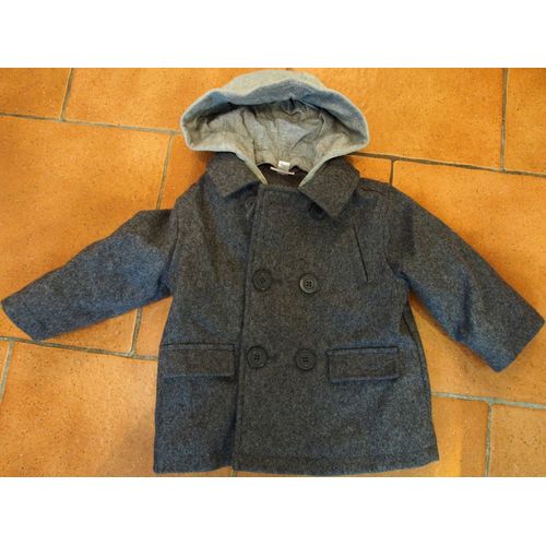 Manteau Fille Vert Baudet 12 Mois Gris