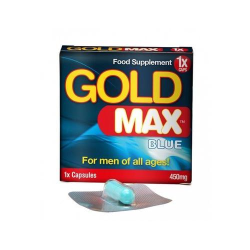 Gold Max Blue Aphrodisiaque Pour Homme X1