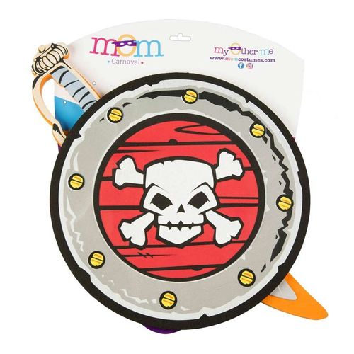 Bouclier Et Épée Pirate De Eva 35x42 Cm (Taille Unique)