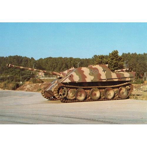 Jagdpanther Carte Postale Du Cdeb Centre De Documentation Des Engins Blindés Musée De Saumur