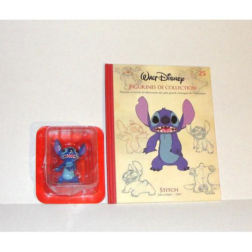 Stitch Dans Lilo Et Stitch Figurine N°25 + Livre Sur Les Secrets Du  Personnages Disney Hachette