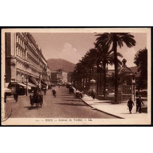 Carte Postale Ancienne, France, Alpes Maritimes ( 06 ), Nice, Avenue De Verdun