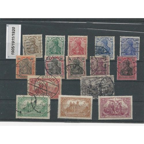 Allemagne - Empire Allemand -1905/1911 - Ref. 9.