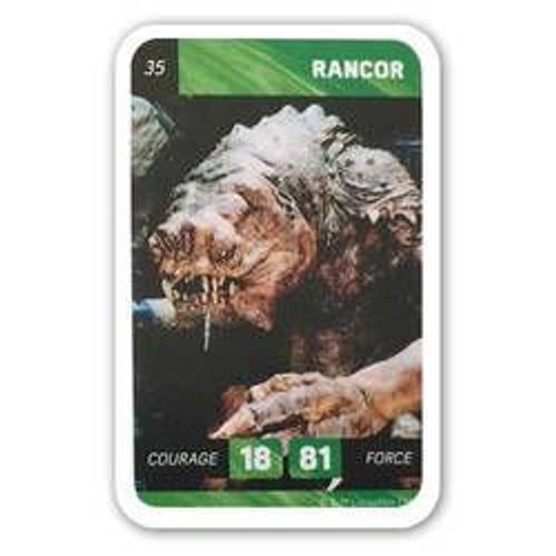 Carte Leclerc Star Wars 2018 Rancor Numéro 35