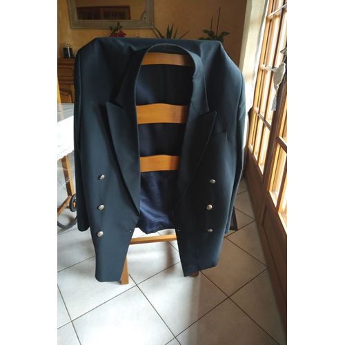 Veste De Costume Barberini Laine 62 Bleu
