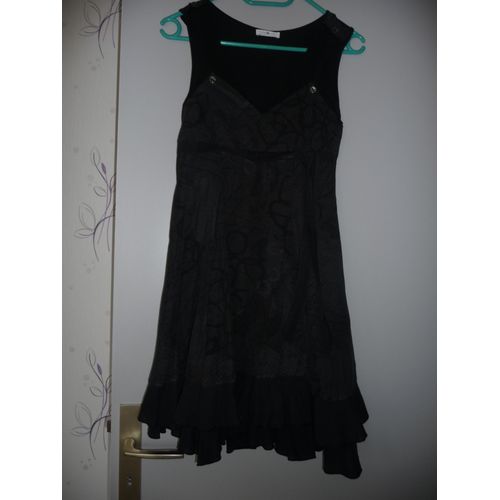 Robe Cache-Cache Polyester 36 Noir