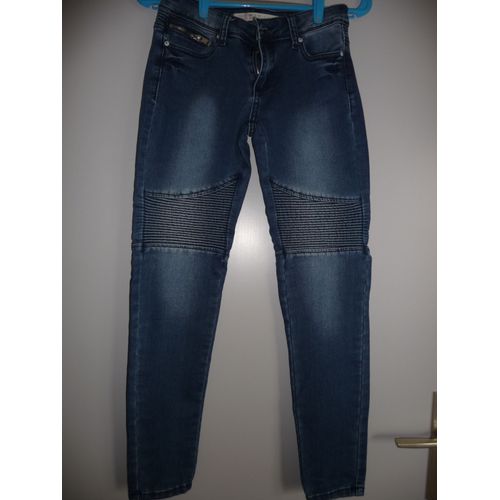 Pantalon Jennyfer Coton 36 Bleu