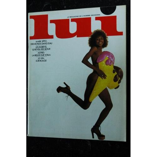 Lui 116 Septembre 1973 Interview Alfred Sauvy Trez Mark Spitz Andre Berg Pin-Up Aslan