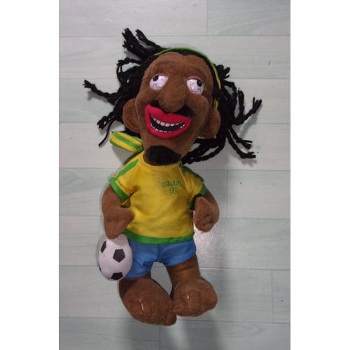 Peluche Rasta Man Footballeur 35 Cm