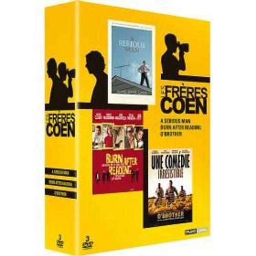 Coffret Frères Coen - O'brother + Burn After Reading + A Serious Man