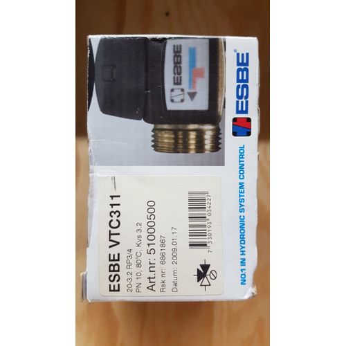 Vanne de charge VTC311 51000500