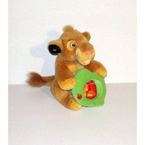 Le Roi Lion Simba Peluche Cadre Photo Disneyland Paris 22cm
