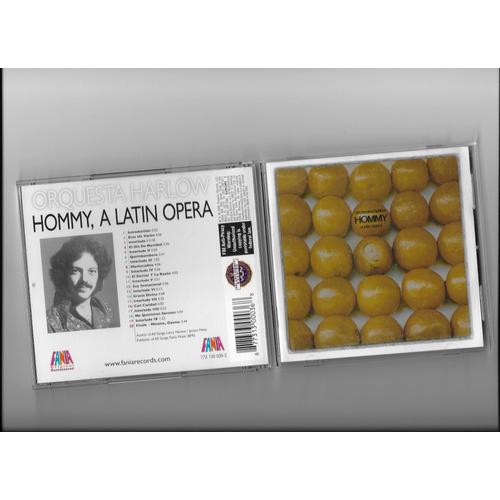 Hommy A Latin Opera Remasterise Cd Rakuten