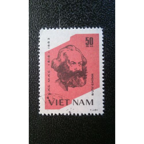 Timbre Vietnam Yt 462 Karl Marx 1983
