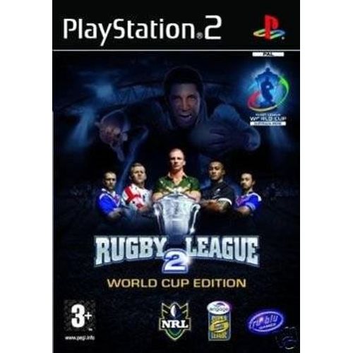 Lot - Rugby League 2 - World Cup Edition - Sur Ps2 - Playstation 2 + 1 Jeu Pc Neuf (Voir Photos)