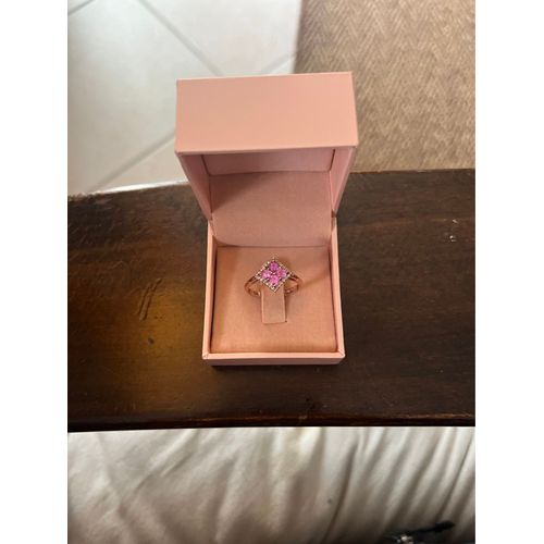 Bague En Or Rose 14 Carats