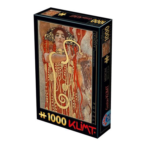 Puzzle 1000 Pièces Gustave Klimt - Hygieia, 1900