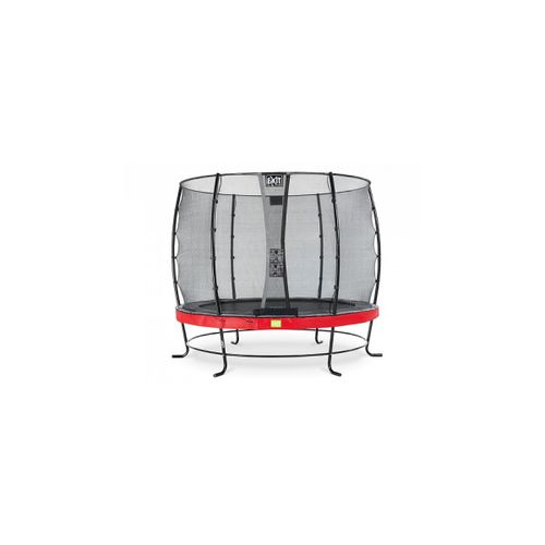 Trampoline Exit Elegant 251 Rouge + Filet De Securite Economy