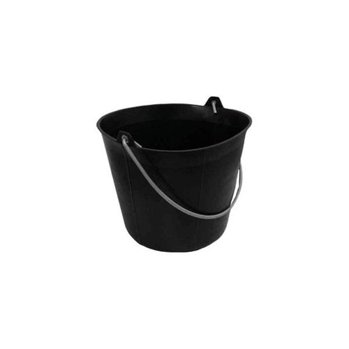 Seau De Maçon - 11 L - Pvc - Noir