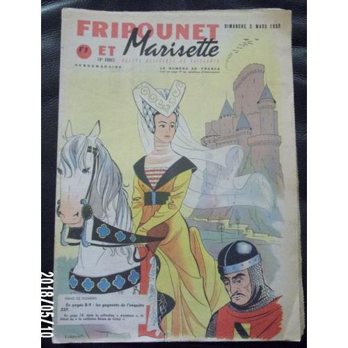 Fripounet Et Marisette N° 9 Du 2 Mars 1958