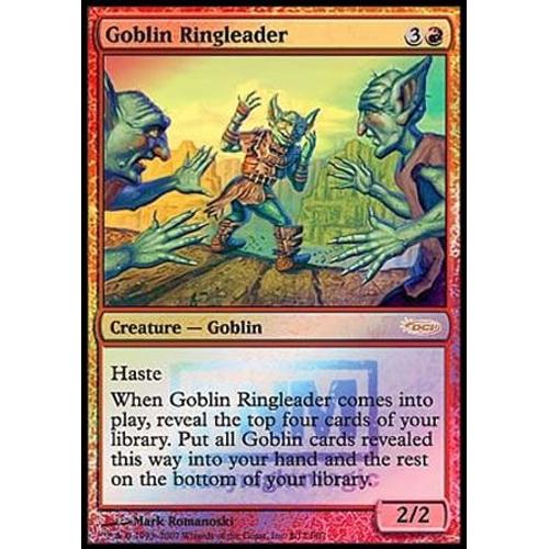 Goblin Ringleader (Meneur Gobelin) Fnm Promo Foil - Magic Tcg Dci