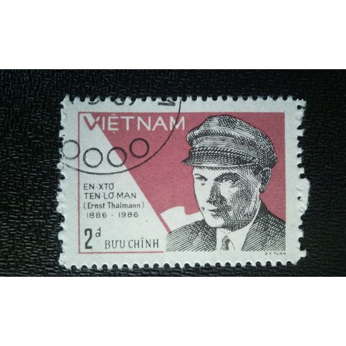 Timbre Vietnam Yt 669 Ernst Thalmann (1886-1944) 1986