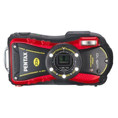 PENTAX appareil photo numérique étanche PENTAX WG-10 Red 1cm macro macro support inclus PENTAX WG-10rd 12653
