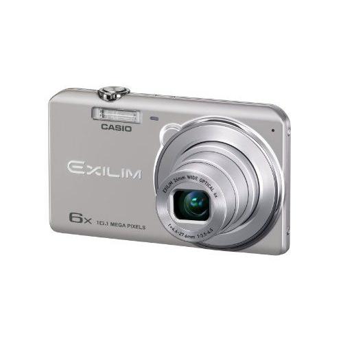 CASIO EXILIM appareil photo numérique 16,1 millions pixel CCD grand angle 26mm 6x zoom optique Argent EX-ZS25SR