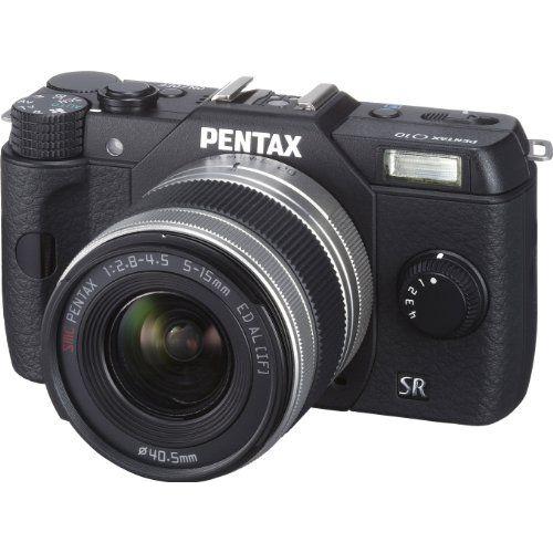 kit PENTAX numérique sans miroir reflex Q10 objectif zoom [zoom standard 02 STANDARD ZOOM] noir Q10 LENSKIT NOIR 12129