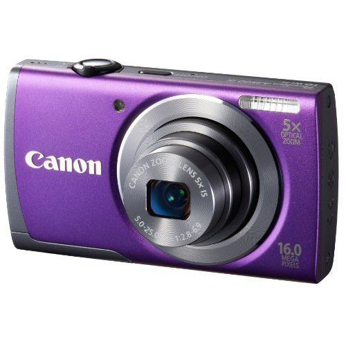 appareil photo numérique Canon PowerShot A3500 IS (violet) de largeur 28mm angle zoom optique 5x PSA3500IS (PR)