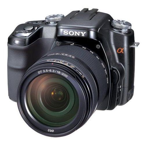 Sony SONY reflex mono-objectif numérique ?100 fort grossissement kit d'objectif zoom DSLR-A100H Noir