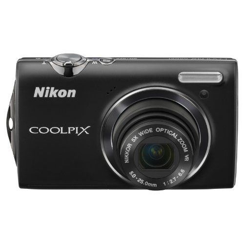 Nikon appareil photo numérique COOLPIX (Coolpix) S5100 smart noir S5100BK 1220 millions de pixels zoom optique grand-angle 5x 28mm 2.7-inch LCD