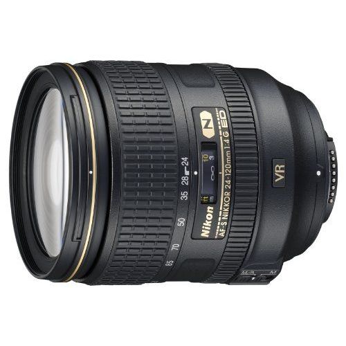 Nikon objectif zoom standard AF-S NIKKOR 24-120mm f / 4G ED VR correspondance complète de taille