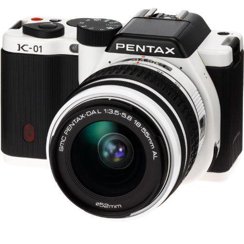 PENTAX appareil photo reflex numérique K-01 corps blanc / noir K-01BODY WH / BK
