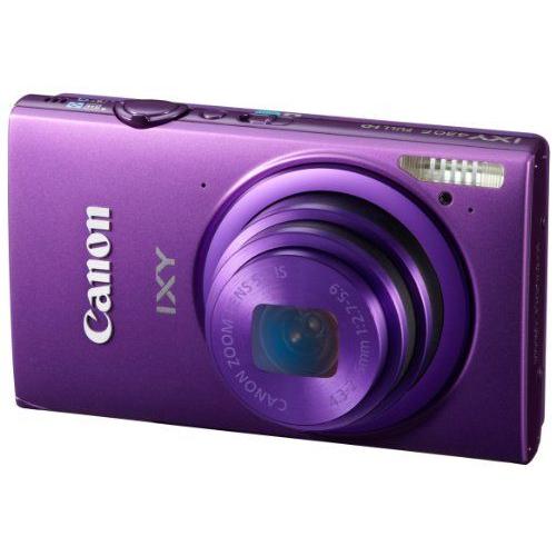 Canon IXY 430F - Appareil photo numérique - compact - 16.1 MP - 1080p / 24 pi/s - 5x zoom optique - Wi-Fi - violet