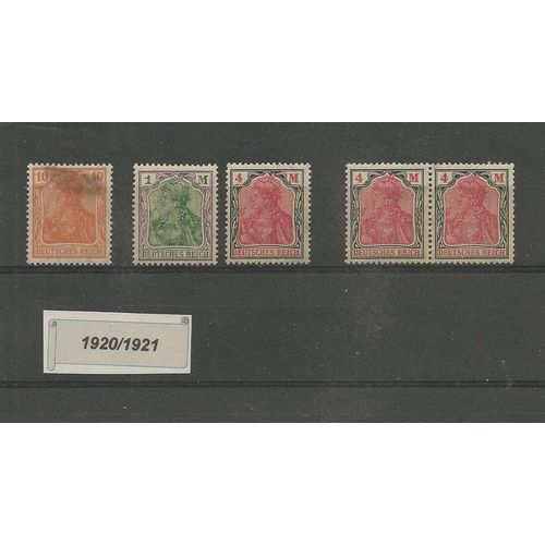 Allemagne - 1920 1921 - Ref. 10.