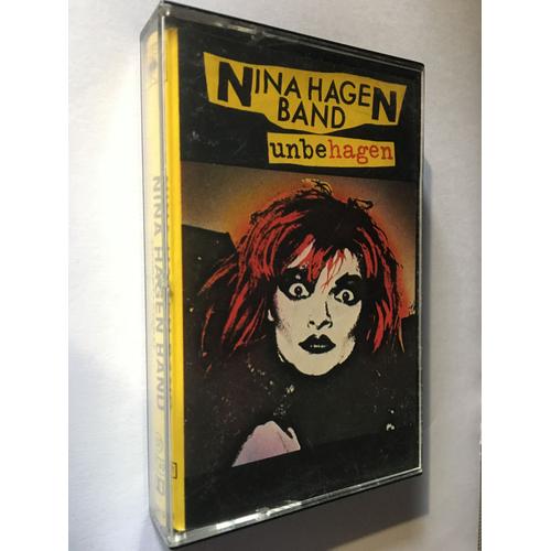 Nina Hagen Band Unbehagen Cassette Audio Tres Rare