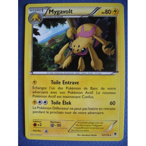 Carte Pokemon - Mygavolt - 27/119 - Xy - Vigueur Spectrale - 2014 - Scb