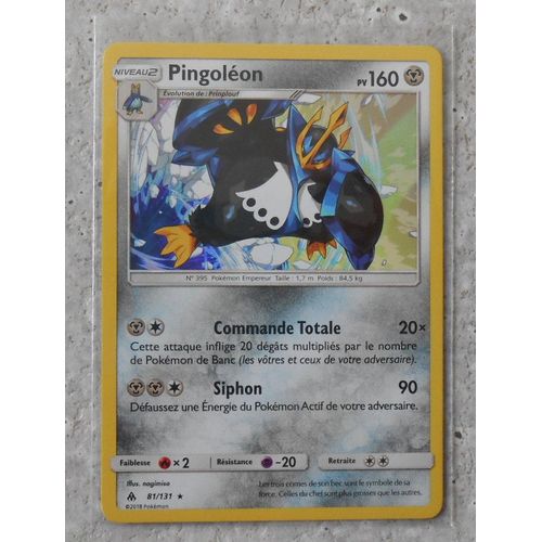 Pingoleon Holo 81/131 - Sl6 - Lumière Interdite - Vf