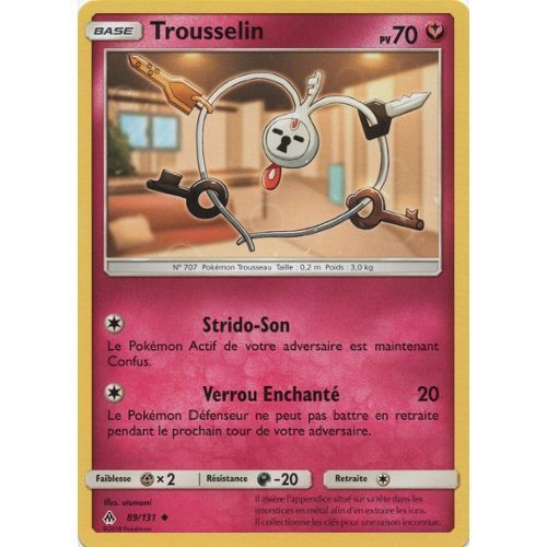 Carte Pokemon Française Trousselin 89/ 131 Lumière Interdite