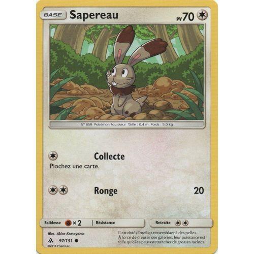 Carte Pokemon Française Sapereau 97/ 131 Lumière Interdite