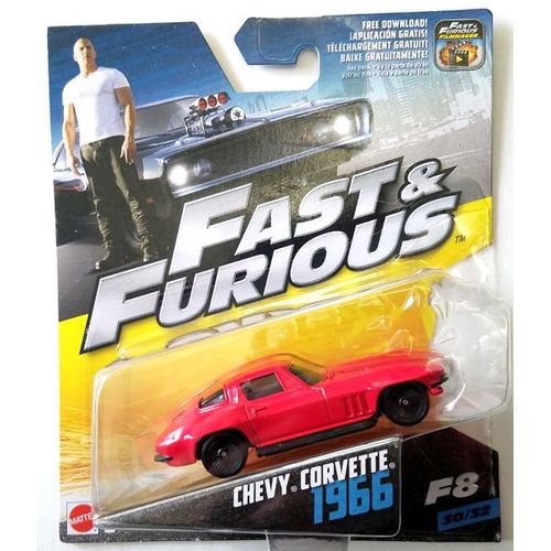 Fast & Furious 8 - Chevy Corvette 1966-Mattel-Mattel